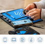 iFixit FixMat - Tapis de travail magnétique antistatique avec plateaux de tri, surface effaçable et stylo pour réparation électronique