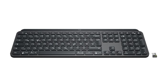 Logitech MX Keys pour Professionnels - Clavier sans fil rétroéclairé avec connectivité Bluetooth et Logi Bolt, pour Windows, macOS, Linux, ChromeOS, iOS et Android