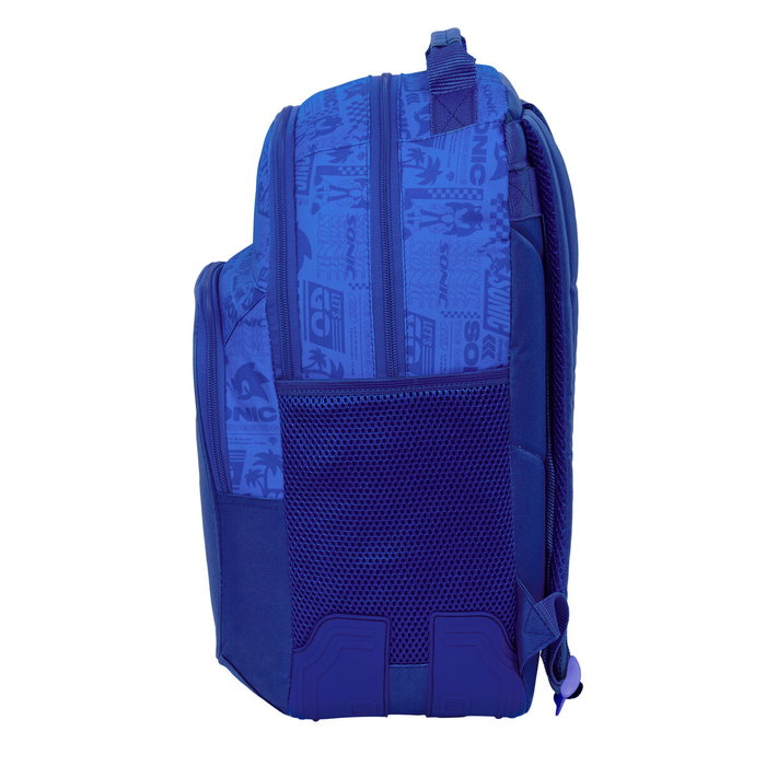 Cartable Sonic Bleu 32 x 42 x 15 cm