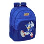 Cartable Sonic Bleu 32 x 42 x 15 cm