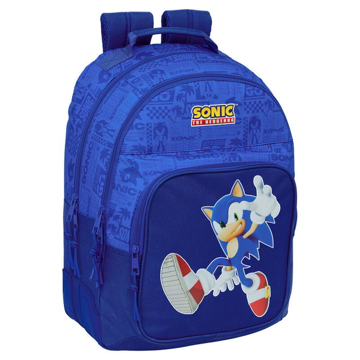 Sonic Cartable Bleu 32 x 42 x 15 cm Sonic Cartable Bleu 32 x 42 x 15 cm