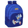 Sonic Cartable Bleu 32 x 42 x 15 cm