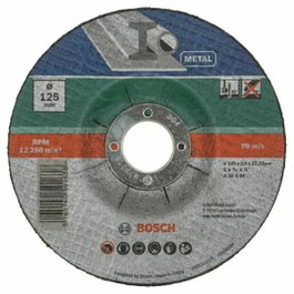 Bosch Set de 5 disques à tronçonner à moyeu déporté pour métal A 30 S BF de 125 mm