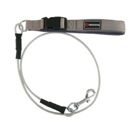 Freedog Laisse Metal Anti-mordida 6mm 120cm