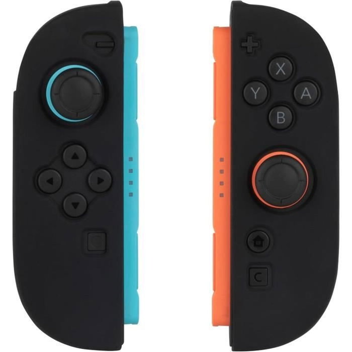 Konix Coque de protection pour manettes Joy-Con - Nintendo Switch 2 - Noir