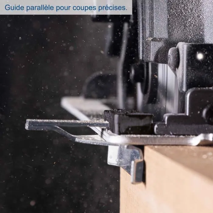 Scheppach Scie circulaire sans fil BC-CS165-X 20V, moteur brushless, lame 165 mm, coupe max 55 mm, sans batterie ni chargeur