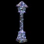 BigBuy Home Décoration lumineuse Argenté Lampadaire 13 x 13 x 58 cm