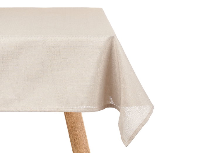 Kinvara Nappe Polyester 140x240 cm Blanc Crème (Set de 12)
