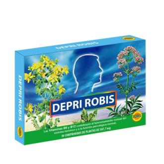 ROBIS Depri - Complément Alimentaire Antistress et Antidépresseur Naturel, 30 Comprimés