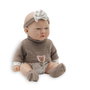 Poupée TACHAN 26 cm avec Ensemble Pantalon Marron - Jeu de Rôle et Soins pour Enfants à partir de 18 Mois (Réf. T01063)