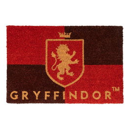 ERIK Tapis de porte Fibre de Coco Harry Potter Maison Gryffindor - Dimensions 43x63 cm avec Base PVC Antidérapante