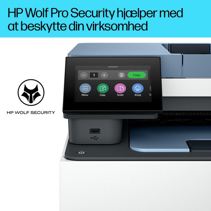 HP Color LaserJet Pro 3302fdw - Imprimante Laser Multifonction Professionnelle Couleur avec Impression/Numerisation Recto-Verso Auto, WiFi, Fax et Ecran Tactile Compact