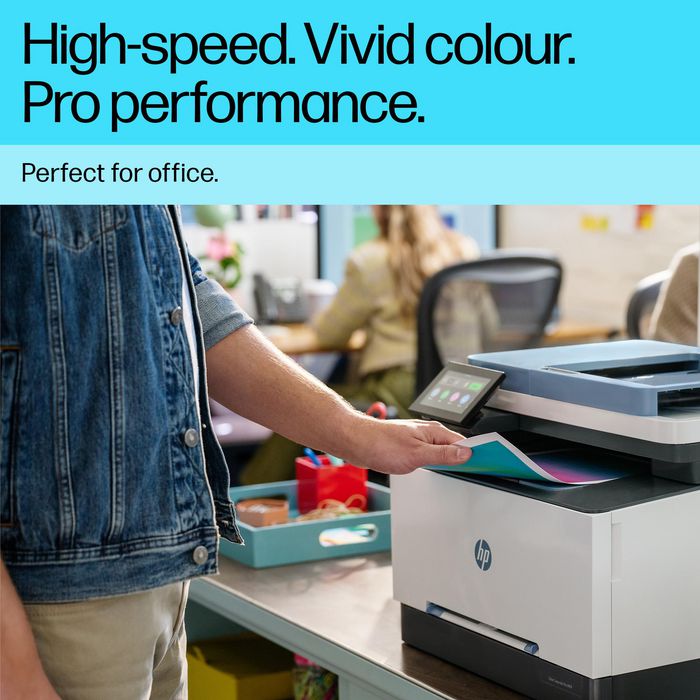 HP Color LaserJet Pro 3302fdw - Imprimante Laser Multifonction Professionnelle Couleur avec Impression/Numerisation Recto-Verso Auto, WiFi, Fax et Ecran Tactile Compact
