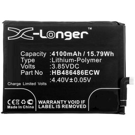 CoreParts Batterie Mobile pour Huawei 4100mAh 3,85V 15,79Wh Noir