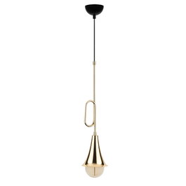Yogyakarta Lampe à suspension Sarmal - 3061 Or/Noir