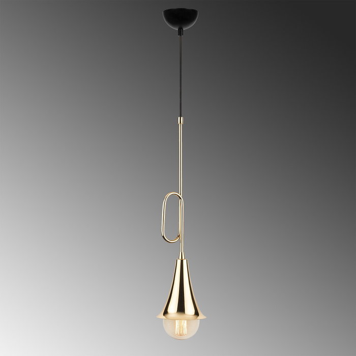 Yogyakarta Lampe à suspension Sarmal - 3061 Or/Noir