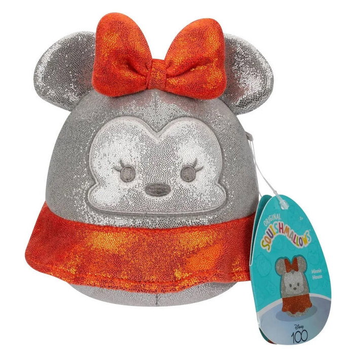 JAZWARES - Blister de 4 peluches Disney Squishmallows 12 cm - 100ème Anniversaire Disney