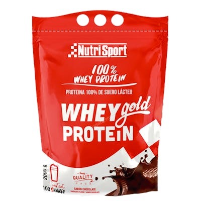 NUTRISPORT WHEY GOLD PROTEIN fraise 2 kg NUTRISPORT WHEY GOLD PROTEIN fraise 2 kg
