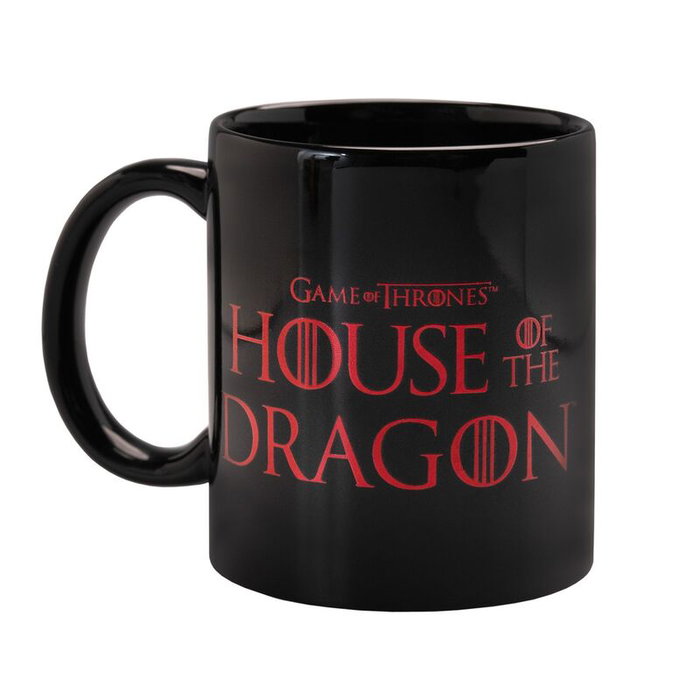 ERIK - Tasse La Casa del Dragon (Game of Thrones) en céramique - 350ml - Lavable au lave-vaisselle et micro-ondes