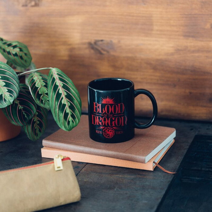 ERIK - Tasse La Casa del Dragon (Game of Thrones) en céramique - 350ml - Lavable au lave-vaisselle et micro-ondes