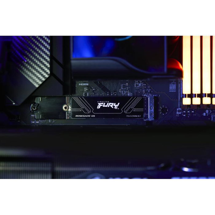 Kingston Fury Renegade SSD Interne 2TB M.2 2280 PCIe NVMe (SFYR2S/2T0) - Hautes performances