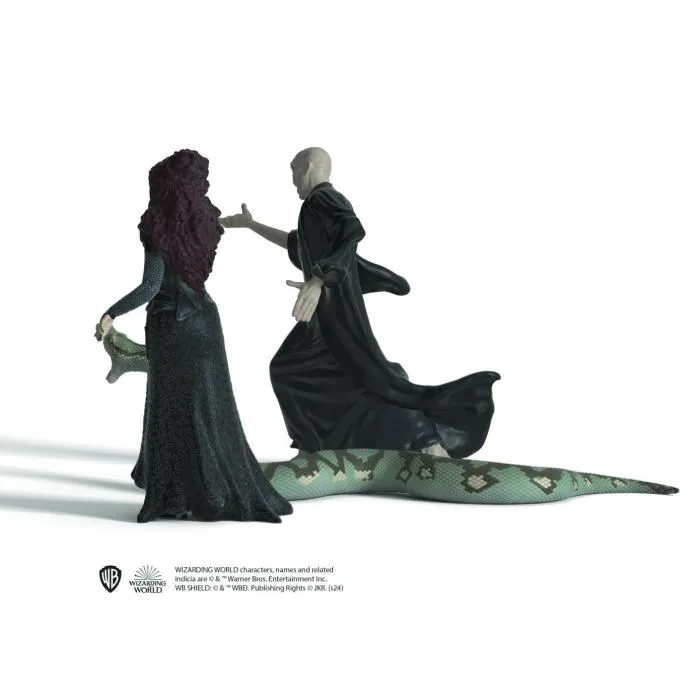 Schleich 42684 Harry Potter - Coffret Figurines Voldemort, Nagini et Bellatrix, Jouet Enfant Dès 6 Ans