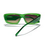 Hawkers Zenith - Lunettes de soleil silhouette œil-de-chat unisexe - Monture acétate mousse verte - Verres 47 mm