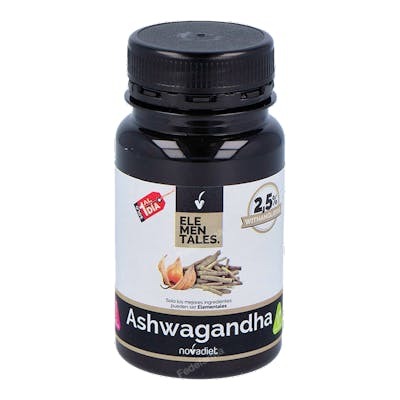 Novadiet Ashwagandha 30 gélules - Complément alimentaire pour le système nerveux - 400 mg par dose Novadiet Ashwagandha 30 gélules - Complément alimentaire pour le système nerveux - 400 mg par dose