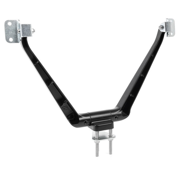 HERRAJES ALK Respaldo en aluminium noir mat