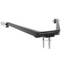 HERRAJES ALK Respaldo en aluminium noir mat
