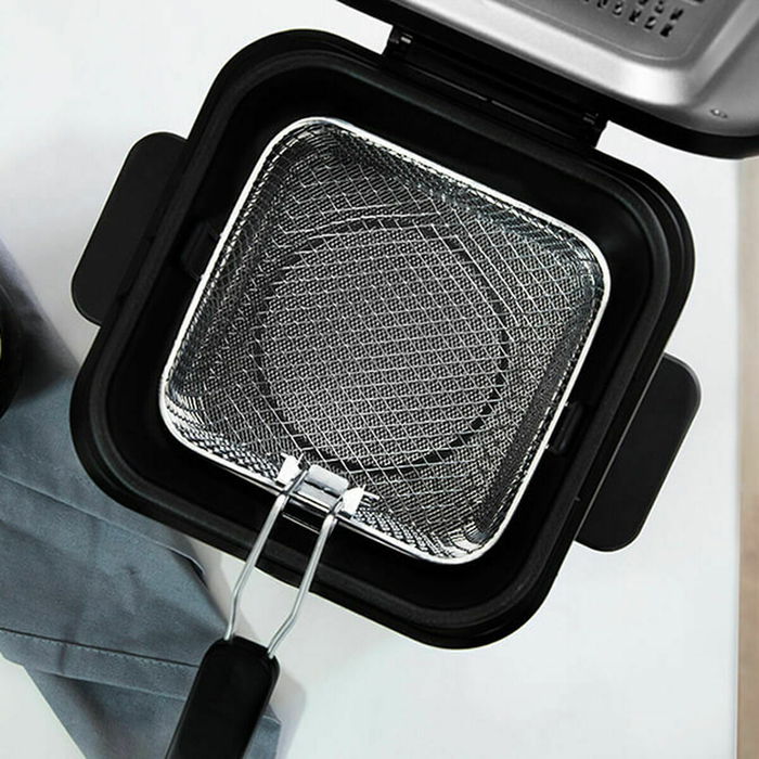 Friteuse Cecotec CleanFry Infinity 1500 1,5 L 900W Noir Acier inoxydable 900 W 1,5 L Friteuse Cecotec CleanFry Infinity 1500 1,5 L 900W Noir Acier inoxydable 900 W 1,5 L