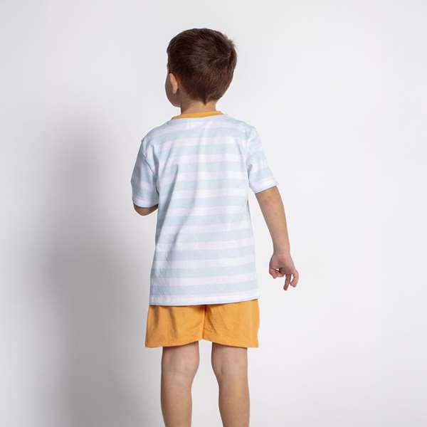 Cerdá - Pyjama court enfant à motif Bluey en jersey - Bleu clair - Taille 5 ans