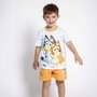 Cerdá - Pyjama court enfant à motif Bluey en jersey - Bleu clair - Taille 5 ans