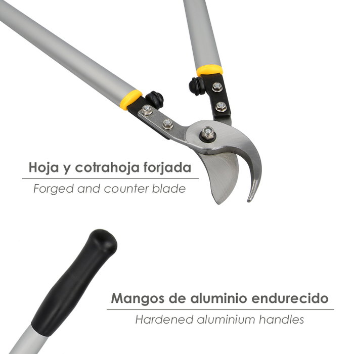 WOLFPACK LINEA PROFESIONAL Ciseaux de taille professionnels forge et aluminium 75 cm