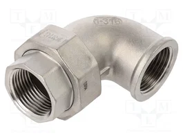 GEBO Coude à 90° G 1'' inférieur Femelle-Femelle