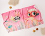 KioKids Serviette de Plage pour Enfants Rose