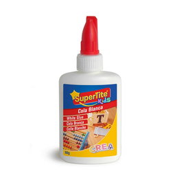 Supertite Colle blanche scolaire, bote 60 g