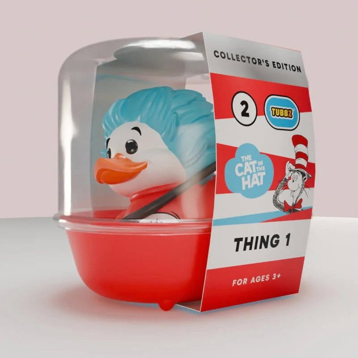 Numskull Tubbz figurine Thing 1 1st Edition Le Chat chapeauté