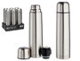 Kinvara Thermos en acier 1000 ml - 8x31x8 cm - Métal - Bouteille isotherme (Set de 12)