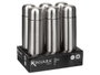 Kinvara Thermos en acier 1000 ml - 8x31x8 cm - Métal - Bouteille isotherme (Set de 12)