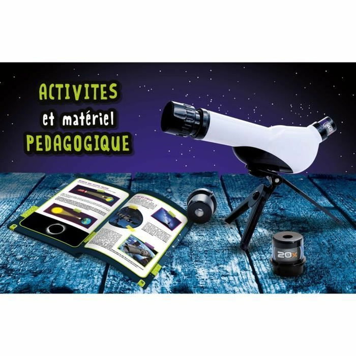 Lisciani Giochi Télescope Scientifique I'M A GENIUS avec Trépied