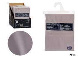 GIFTDECOR Taie d'oreiller 70 x 75 cm Anthracite