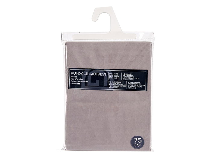 GIFTDECOR Taie d'oreiller 70 x 75 cm Anthracite