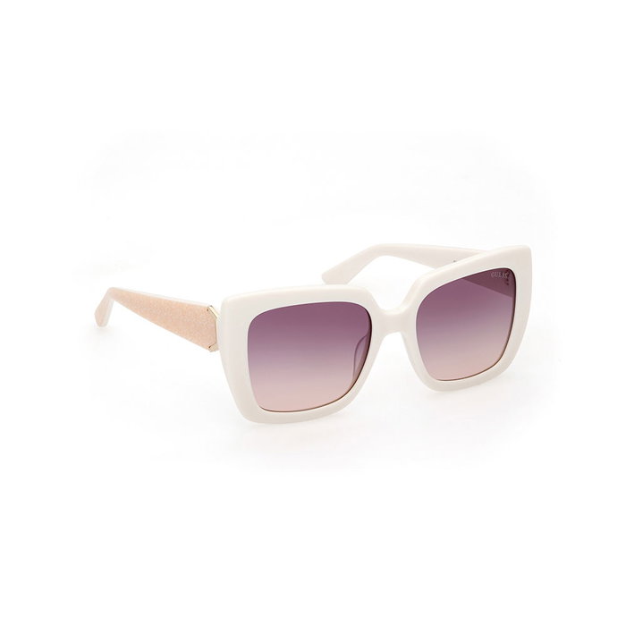 Guess Gafas Lunettes de Soleil Femme GU7889 21Z 140mm Carrées Monture Blanche Verres Dégradés Guess Gafas Lunettes de Soleil Femme GU7889 21Z 140mm Carrées Monture Blanche Verres Dégradés