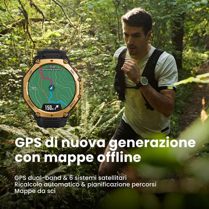 Montre intelligente Amazfit T-Rex 3 Pro Noir 1,5"