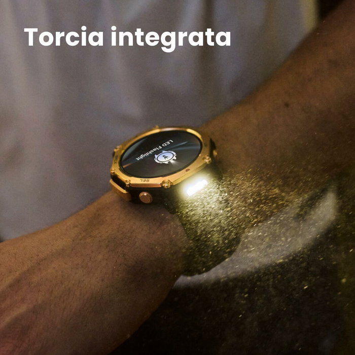 Montre intelligente Amazfit T-Rex 3 Pro Noir 1,5"