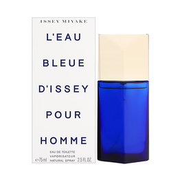 Issey Miyake L'Eau Bleue d'Issey pour Homme Eau de Toilette Vaporisateur 75 ml - Fraîcheur Aromatique