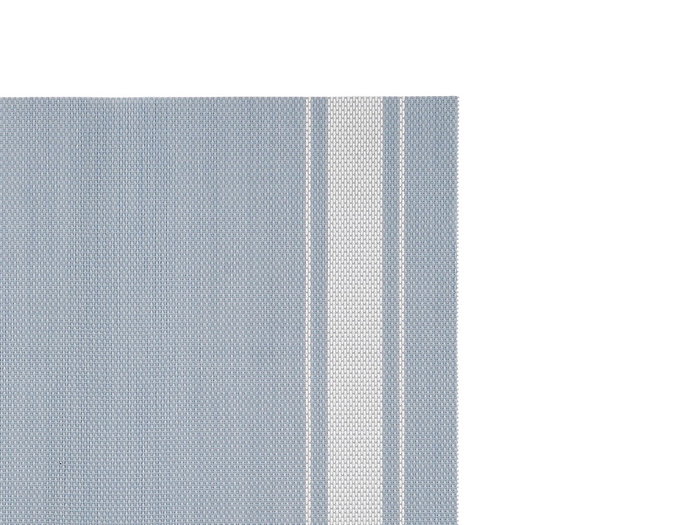 Kinvara Set de 6 Sets de Table 30x45 cm Rayures Pastel Assorties PVC et Polyester (Set de 48)