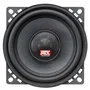 MTX Audio TX440C - Haut-parleurs voiture Coaxiaux 2 voies 10cm (4"), 60W RMS, membrane en pulpe de cellulose, grilles incluses