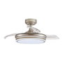 Ventilateur de Plafond CristalRecord Transparent Métal Ø 92 cm